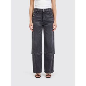 The Attico Jeans Woman Black